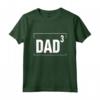 Papà di Tre Figli - Detti Festa del Papà Maglietta - Ideale per Compleanno - Cool Papa di Tre Design