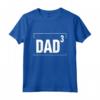 Papà di Tre Figli - Detti Festa del Papà Maglietta - Ideale per Compleanno - Cool Papa di Tre Design