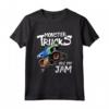 Monster Truck Are My Jam Vintage Retro Racing Trucks Lover Maglietta - Perfect Gift Idea for Racing Enthusiasts