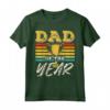 Papà Dell'anno Detti Padre Festa Del Papà Maglietta - Regalo Divertente per Natale o Compleanno