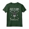 Scherma Sport Lover Donne - Maglietta Just A Girl Who Loves Fencing - Regalo Vintage per la Festa della Mamma o Natale