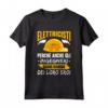 Divertente Detto Maestro Elettricista - Maglietta per Elettricisti con Design Originale - Regalo Perfetto per Professionisti dell'Elettricità