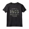 Made in 1975 Built Like A Tank - Maglietta Militare Vintage per Compleanno - Ideale per Palestra e Allenamento
