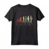 Sassofono Evoluzione - Divertente Regalo per Musicista Sassofonista Maglietta - Ideale per Compleanno o Natale