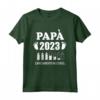 Papà 2023 Caricamento - Maglietta Festa del Papà per il Futuro Papà - Idea Regalo per Annuncio Gravidanza