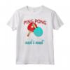 Ping Pong sta chiamando e devo andare - Divertente Maglietta per Amanti del Ping Pong - Regalo Compleanno o Natale