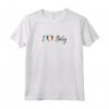 I Love Italy Ragazza Italia Donna Bandiera Italiana Cuore Maglietta - Italian Pride Apparel for Proud Italians