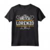 Lorenzo | Ecco Come Appare Il Miglior Lorenzo Del Mondo Maglietta - Regalo Personalizzato per Natale e Compleanno