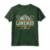 Lorenzo | Ecco Come Appare Il Miglior Lorenzo Del Mondo Maglietta - Regalo Personalizzato per Natale e Compleanno