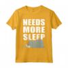 Needs more sleep - Design Elefante Maglietta - Regalo Divertente per Chi Ama Dormire - Leggera e Comoda