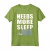 Needs more sleep - Design Elefante Maglietta - Regalo Divertente per Chi Ama Dormire - Leggera e Comoda