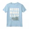 Needs more sleep - Design Elefante Maglietta - Regalo Divertente per Chi Ama Dormire - Leggera e Comoda