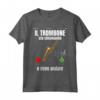 Trombone Sta Chiamando - Divertente Regalo Maglietta per Trombonisti Jazz - Ideale per Compleanno o Natale