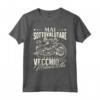 Moto Regalo Mai Sottovalutare Un Vecchio Su Una Motocicletta - Maglietta per Motociclista Uomo - Perfetta per Festa del Papà o Compleanno