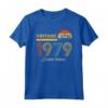 Born In 1979 - Regalo Vintage 41 Anni Compleanno Uomo Donna Maglietta - Ideale per Figli, Figlie, Fratelli, Sorelle, Zii o Amici