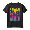 Colorful Miami Florida Graphic Design Tees - I Love Miami Vintage Retro Beach T-shirt for Men, Women, and Kids - Miami Summer Vibes Shirt for a Stylish Look