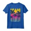 Colorful Miami Florida Graphic Design Tees - I Love Miami Vintage Retro Beach T-shirt for Men, Women, and Kids - Miami Summer Vibes Shirt for a Stylish Look