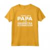 Sono un Papà e un Geometra - Maglietta per la Festa del Papà per Papà Geometra - Regalo Divertente per Papà Ingegnere Geometra