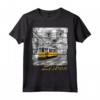 Lisbona Souvenir di Vacanza Vintage - Maglietta Portogallo con Design Tram 28 - Ideale per Viaggiatori e Backpackers
