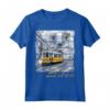 Lisbona Souvenir di Vacanza Vintage - Maglietta Portogallo con Design Tram 28 - Ideale per Viaggiatori e Backpackers