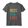 Best Dad Ever - Maglietta Vintage Retro per la Festa del Papà - Regalo retrò per il tuo papà
