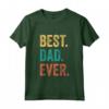 Best Dad Ever - Maglietta Vintage Retro per la Festa del Papà - Regalo retrò per il tuo papà