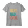 Best Dad Ever - Maglietta Vintage Retro per la Festa del Papà - Regalo retrò per il tuo papà