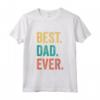 Best Dad Ever - Maglietta Vintage Retro per la Festa del Papà - Regalo retrò per il tuo papà