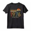 Born In 1976 - Regalo Vintage 44 Anni Compleanno Uomo Donna Maglietta - Ideale per festeggiare il 44esimo compleanno