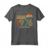 Born In 1976 - Regalo Vintage 44 Anni Compleanno Uomo Donna Maglietta - Ideale per festeggiare il 44esimo compleanno