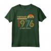 Born In 1976 - Regalo Vintage 44 Anni Compleanno Uomo Donna Maglietta - Ideale per festeggiare il 44esimo compleanno