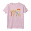 Born In 1976 - Regalo Vintage 44 Anni Compleanno Uomo Donna Maglietta - Ideale per festeggiare il 44esimo compleanno