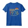Born In 1976 - Regalo Vintage 44 Anni Compleanno Uomo Donna Maglietta - Ideale per festeggiare il 44esimo compleanno