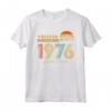 Born In 1976 - Regalo Vintage 44 Anni Compleanno Uomo Donna Maglietta - Ideale per festeggiare il 44esimo compleanno
