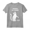 Personal Cat Servant Shirt Funny Black Cat Lover Gift Maglietta - Unique Present for Women or Girls Who Love Kitties - Ideal for New Year, Christmas, Valentine's Day or Mother's Day