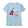Non Bisognia Mai Sottovalutare Una Ragazza Con Violoncello - Maglietta Musicale per Violoncellisti - Ideale per Regali di Natale e Compleanno