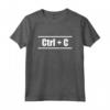 Ctrl + C / Ctrl + V - Incolla per Copia del Bambino Maglietta - Divertente Design per Look Famiglia - Acquista Online