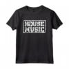 House Music - Vintage EDM Musica Elettronica DJ Maglietta - Feel the Beat - Ideale per gli amanti della musica elettronica