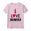 Shakira - I Love Shakira T-shirt Maglietta for Fans - Official Merchandise