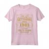 Settembre 1983 Vintage - Maglia 41 Compleanno Anni Uomo Donna - Regalo Compleanno 41 Anni Edizione Limitata