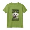 Donna Maltese Personale Stalker Divertente Cane Maltese Mamma Maglia con Maniche Raglan - Regalo Carino per Appassionate di Cani Maltesi