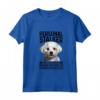 Donna Maltese Personale Stalker Divertente Cane Maltese Mamma Maglia con Maniche Raglan - Regalo Carino per Appassionate di Cani Maltesi