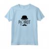 CAPPELLO POIROT MONOCLE - Stylish Detective Novel Fans T-shirt - Buy Online Now