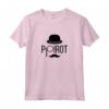 CAPPELLO POIROT MONOCLE - Stylish Detective Novel Fans T-shirt - Buy Online Now