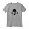 CAPPELLO POIROT MONOCLE - Stylish Detective Novel Fans T-shirt - Buy Online Now