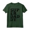 Superdaddy - Maglietta per la Festa del Papà con scritta Papà - Regalo Divertente per Papà e Nonno - Ideale per Compleanno o Natale