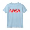 HapTiger Worm Maglietta - NASA Logo T-shirt for Space Enthusiasts - Official Design Retired in 1992