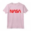 HapTiger Worm Maglietta - NASA Logo T-shirt for Space Enthusiasts - Official Design Retired in 1992