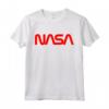 HapTiger Worm Maglietta - NASA Logo T-shirt for Space Enthusiasts - Official Design Retired in 1992