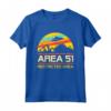 Retro Area Limitato 51 - Maglietta UFO Alieno Extraterrestre Galassia - Ideale come Regalo per Amanti della Fantascienza e UFO